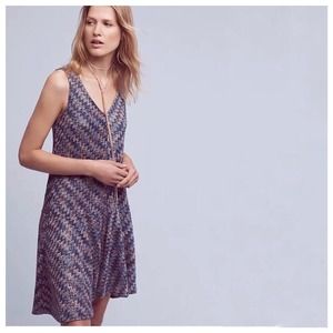 Anthropologie Maeve Westwater Sleeveless Knit Summer Dress Small